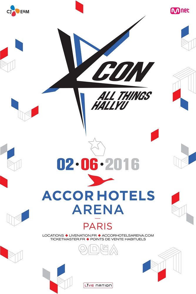 ‘KCON 2016 France’6月重磅登場 防彈少年團、SHINee、I.O.I等引爆熱潮