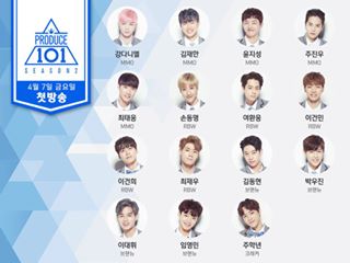 男版《PRODUCE 101》參賽者曝光 等著你來發掘！