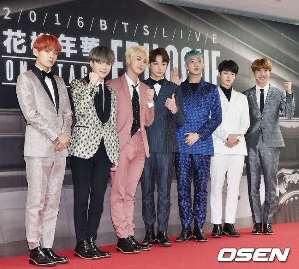 BTS 防彈少年團 (來源：OSEN)