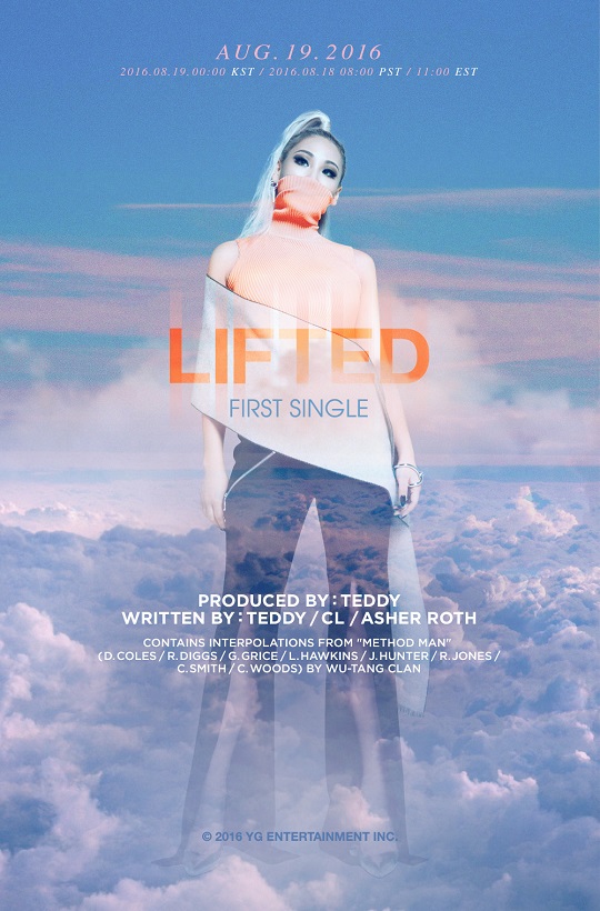 CL，美國進軍出道歌「Lifted」人員名單公開..與Method Man相會