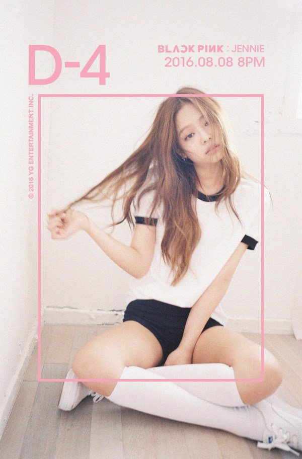 BLACKPINK 出道倒數照：Jennie