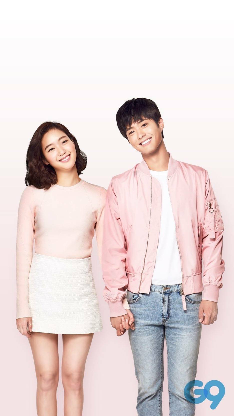 Kim Go Eun and Park Bo Gum for G9's homepage. / G9