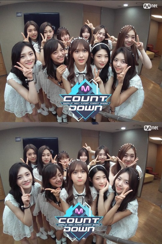 「M! Countdown」I.O.I 待機室照片公開 花樣美貌