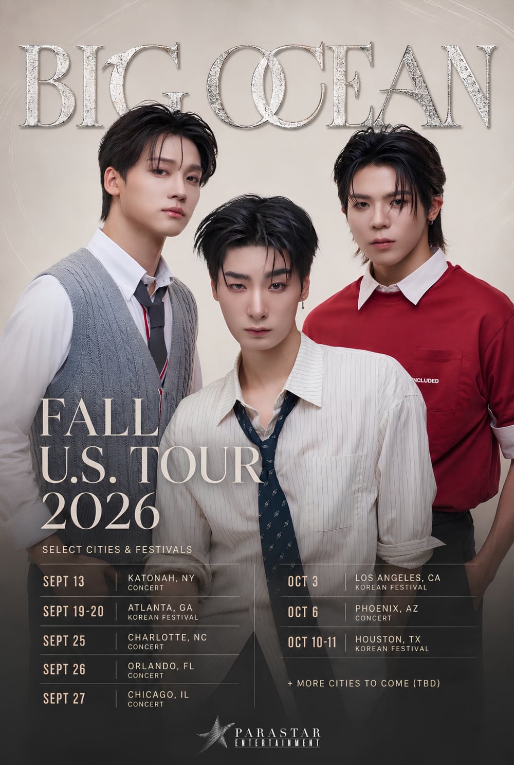 Big Ocean kick off their US fall tour with a sold-out New York show
