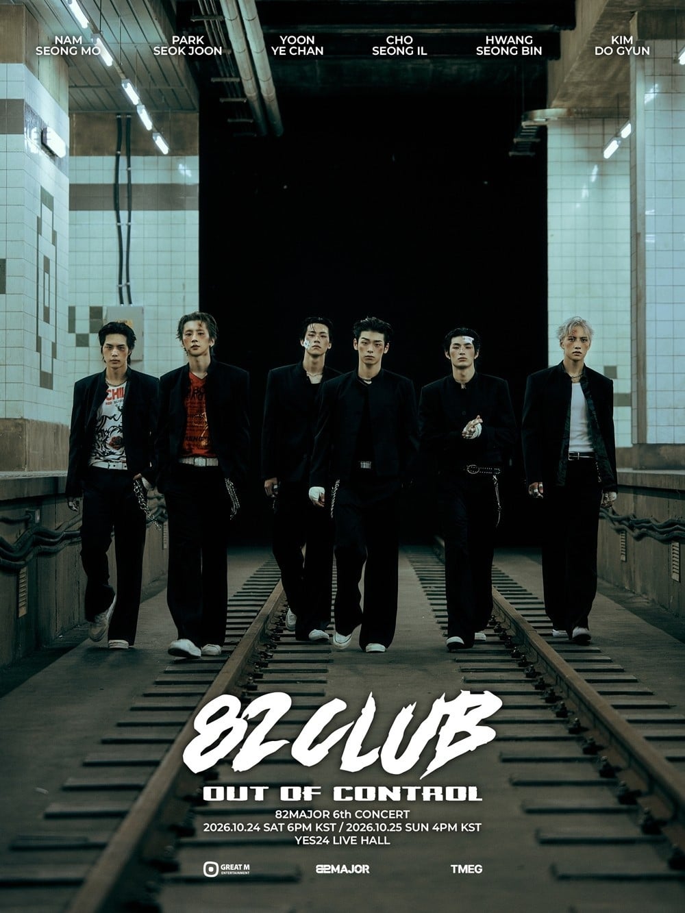 82MAJOR to hold their sixth solo concert 82CLUB out of control in October