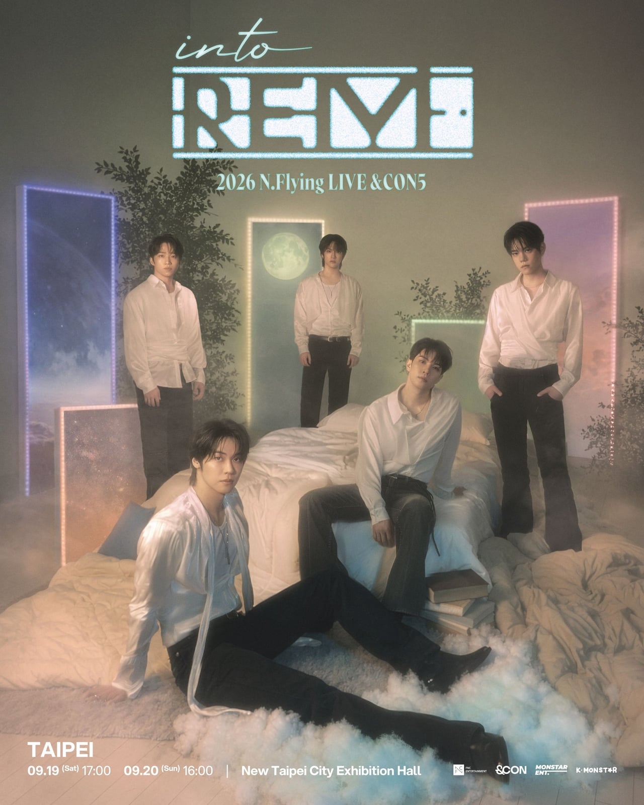 N.Flying以9月19及20日台北兩場演出揭開亞洲巡演序幕