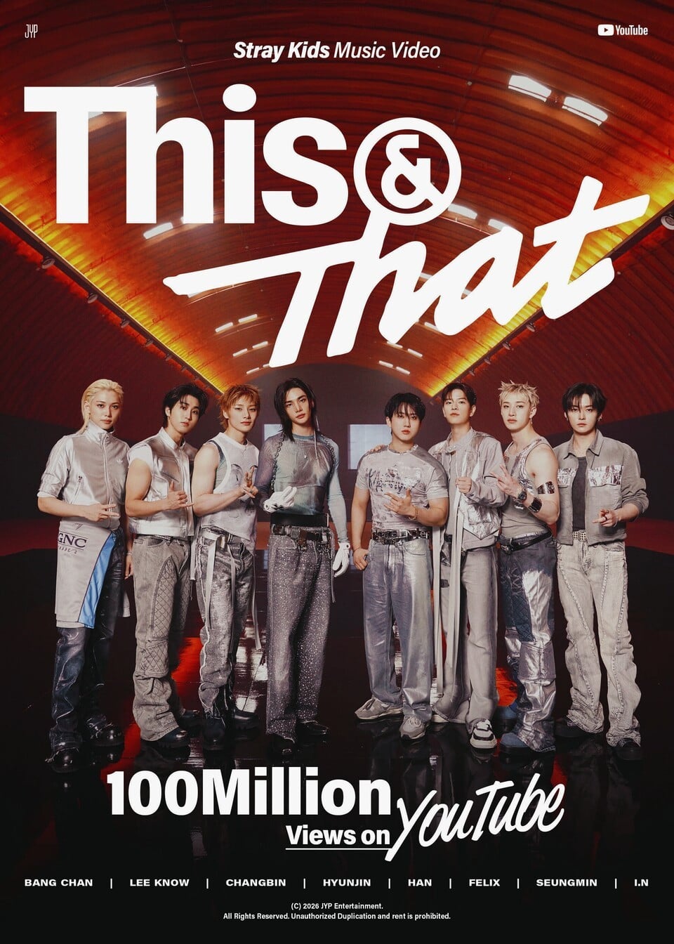 Stray Kids' 'This & That' music video passes 100 million views in 47 days
