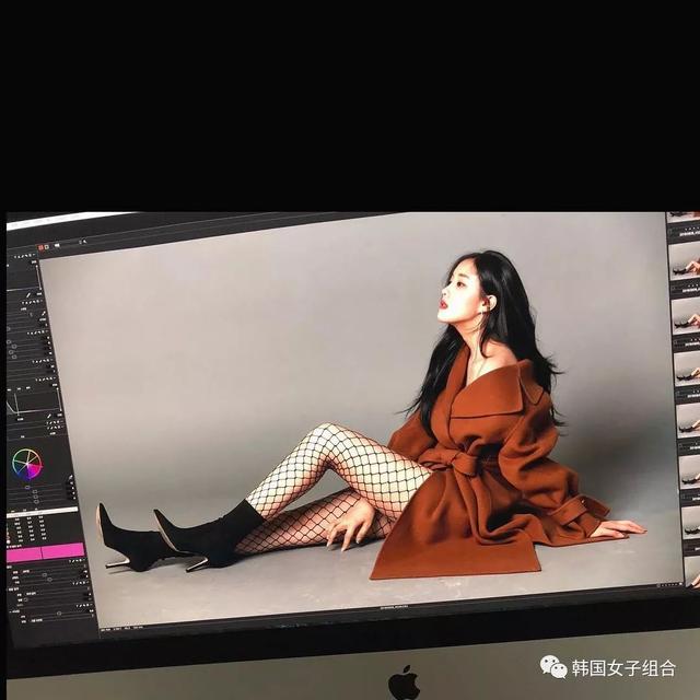 T-ara孝敏公開最新廣告拍攝花絮照，溢出屏幕的性感！