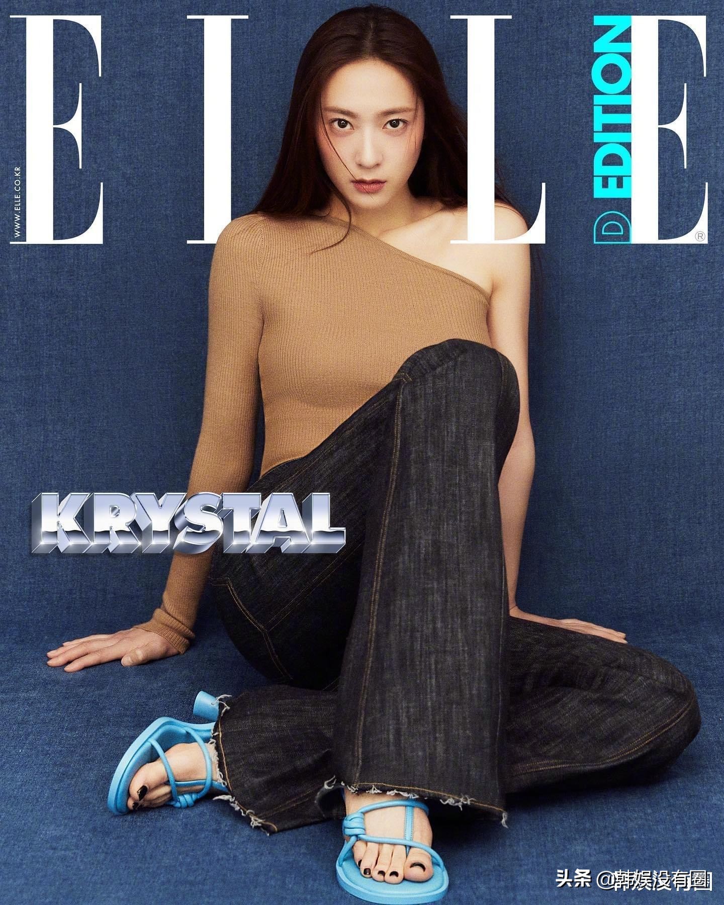 Krystal鄭秀晶《ELLE》畫報公開，粉絲：從沒讓我失望過