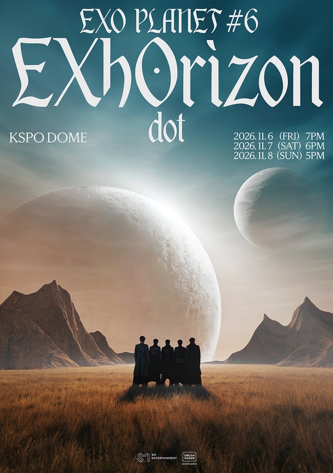 EXO將於11月在KSPO DOME舉行安可演唱會