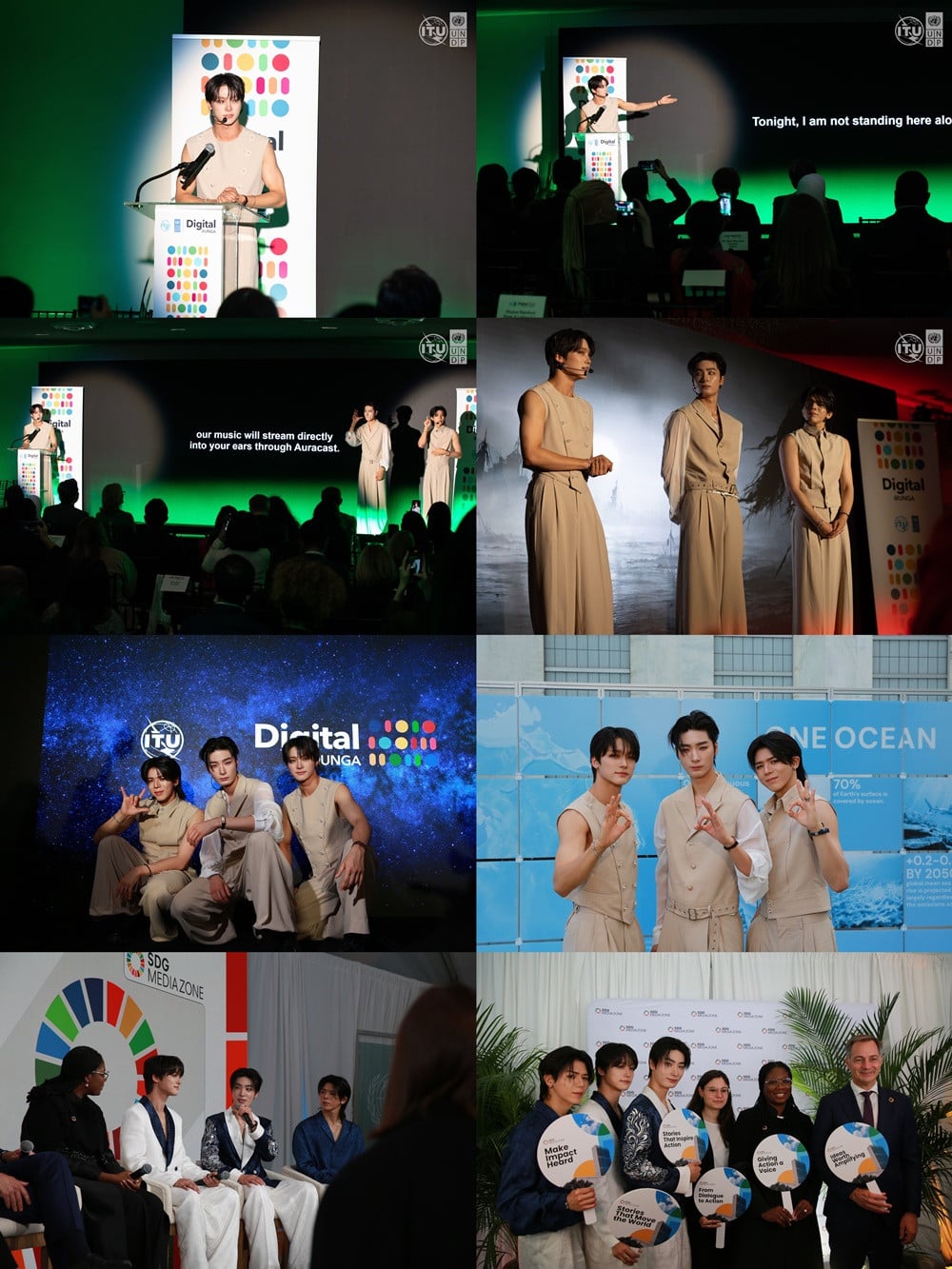 Big Ocean take the stage at ITU's 'Digital@UNGA 2026' with a speech and performance