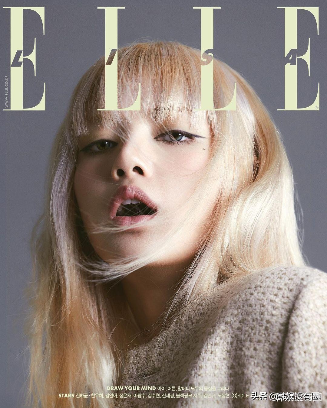 “人間芭比”Lisa登《ELLE》5月刊封面：談SOLO、談BLACKPINK