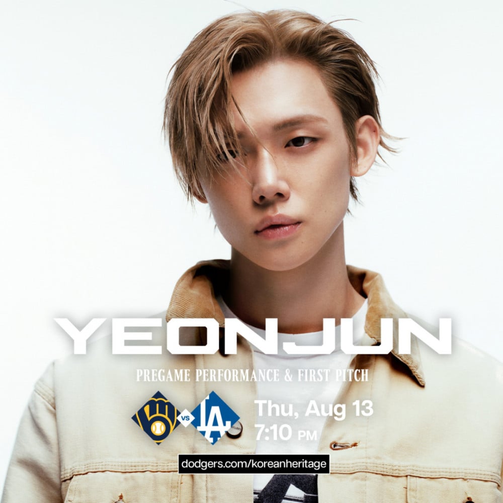 Tomorrow X Together Yeonjun to throw first pitch at MLB game on August 13