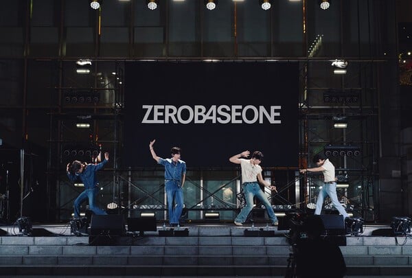 ZEROBASEONE draws 4,000 fans to surprise Tokyo guerrilla show