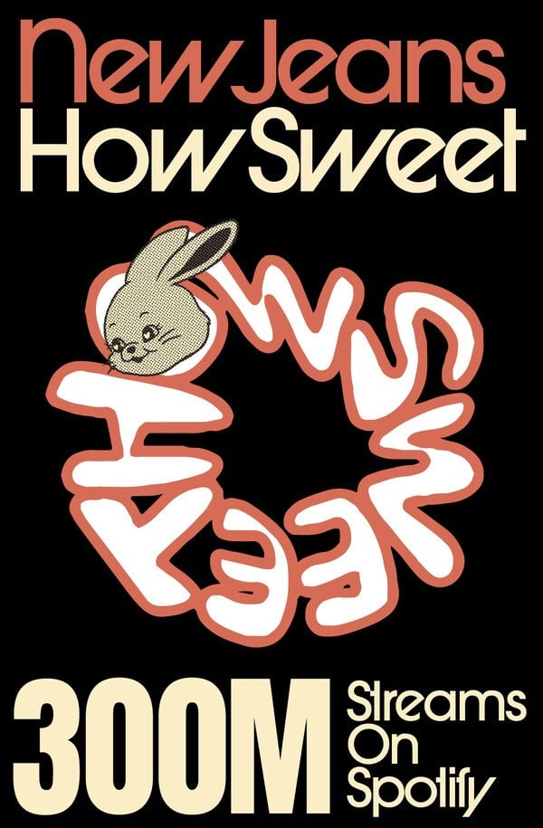 NewJeans《How Sweet》喺Spotify累計串流突破3億次