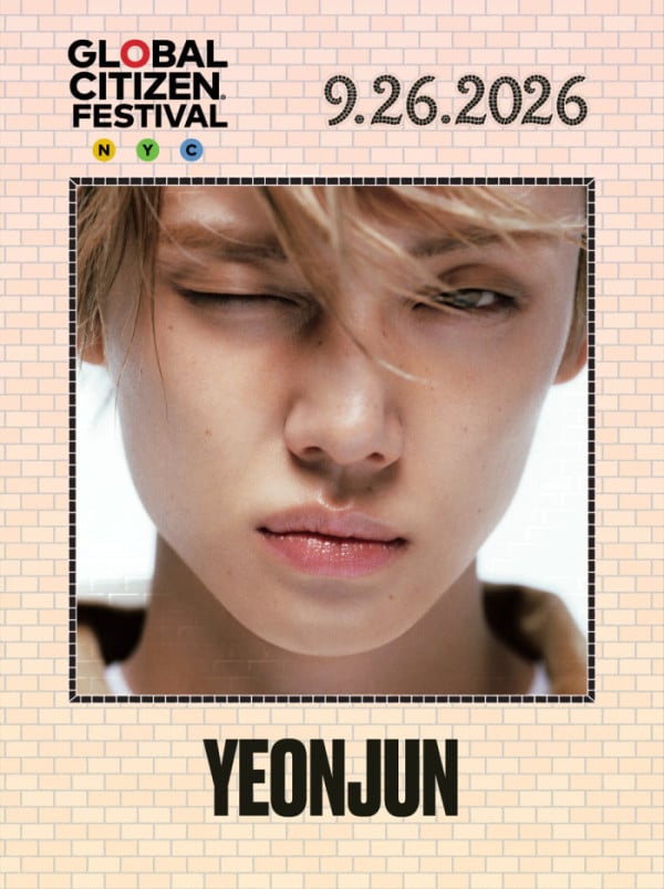 Yeonjun Global Citizen Festival 2026 poster