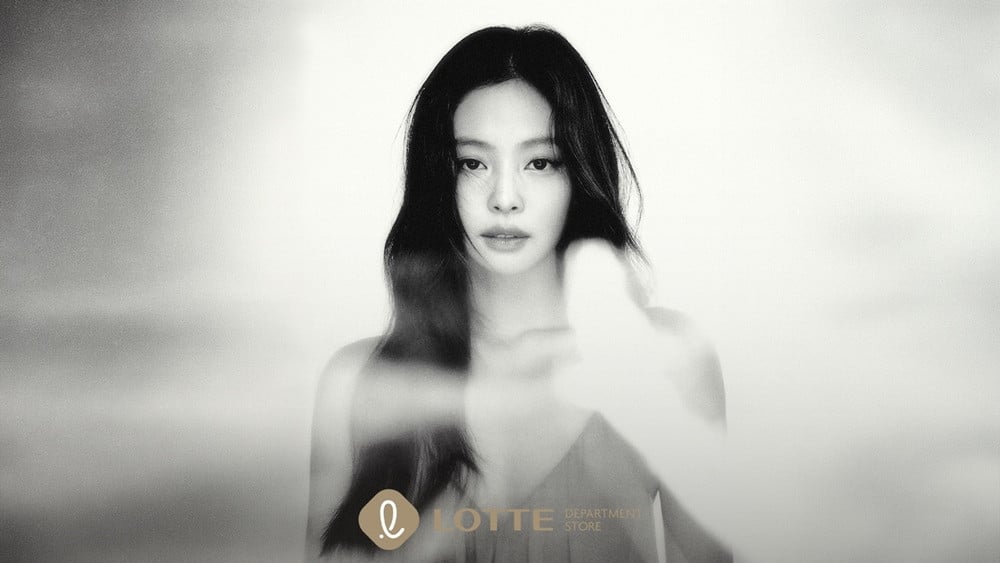 Jennie獲選為樂天百貨約10年來首位廣告模特兒