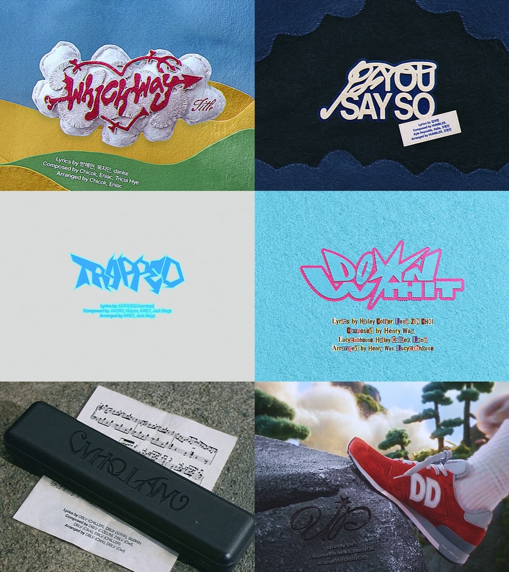 DAILY:DIRECTION preview all six tracks of 'WHICH WAY' in game-themed highlight medley