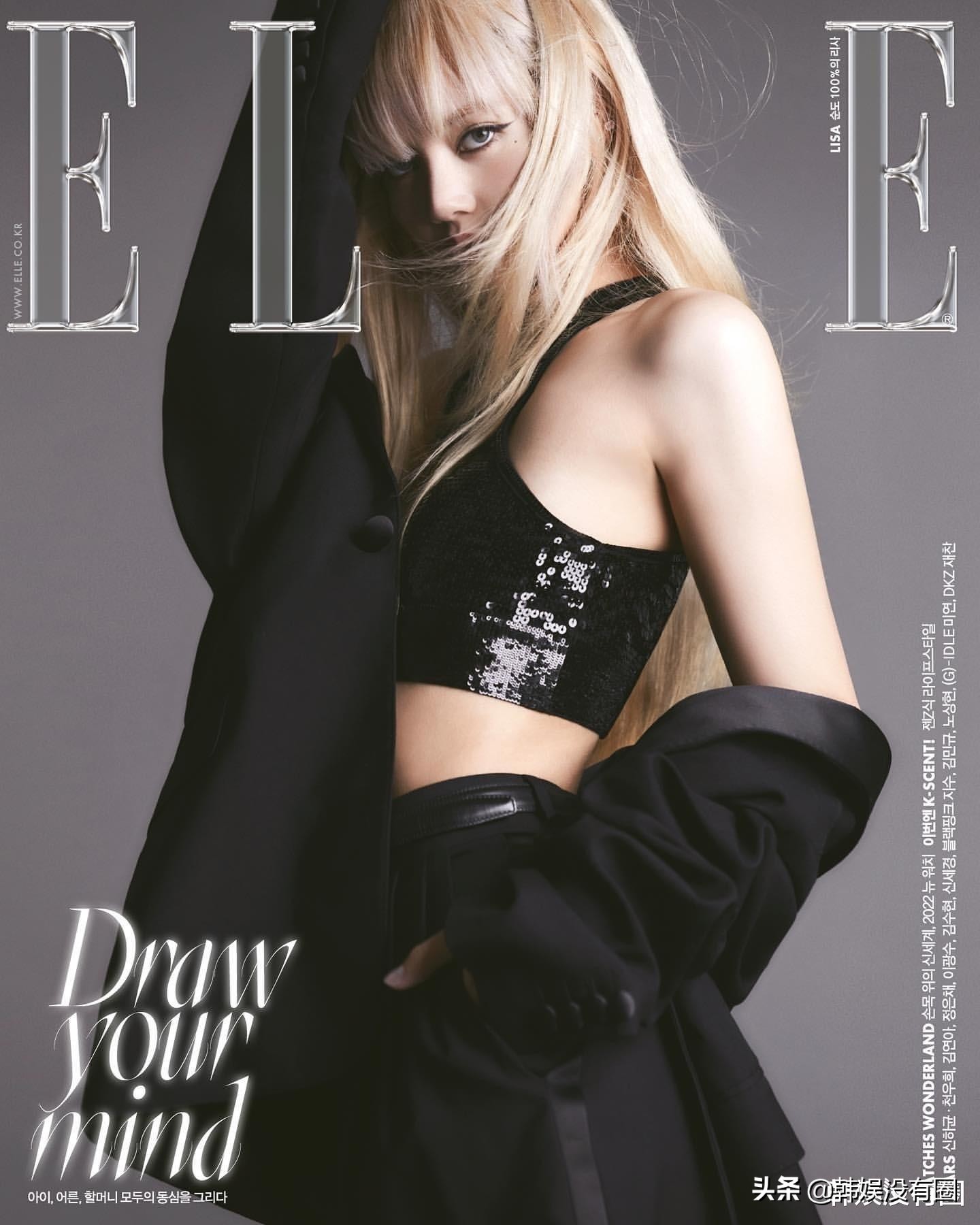 “人間芭比”Lisa登《ELLE》5月刊封面：談SOLO、談BLACKPINK