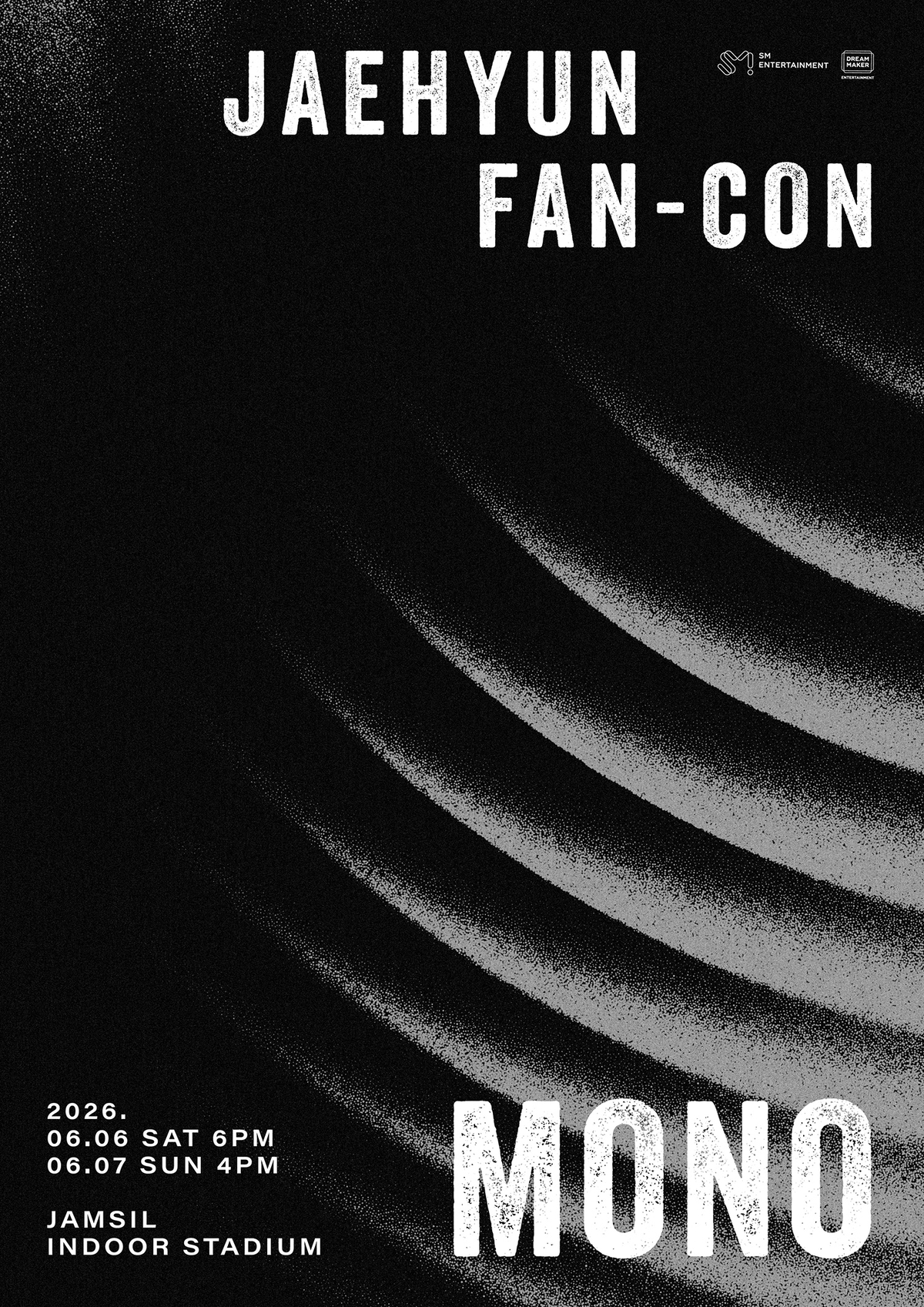 NCT Jaehyun fan-con Mono poster