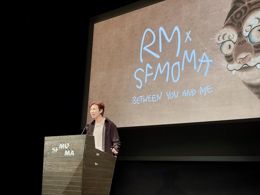 BTS's RM shares the story behind his art collection at SFMOMA exhibition preview