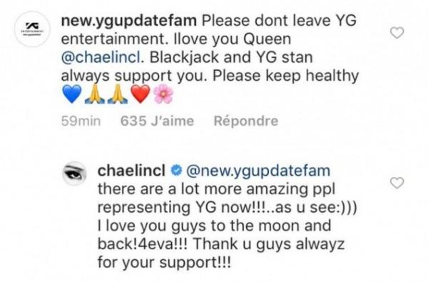 CL的留言引起關注，網友猜測她即將離開YG？