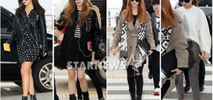有網友指出，少女時代身穿Jessica的服裝品牌到仁川機場