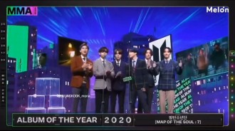 BTS粉絲對“Melon Music Awards 2024”排除SUGA感到憤怒，虛擬投影出一個6人組