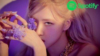 BLACKPINK's ROSÉ在2024年Spotify上突破1億次流媒體播放