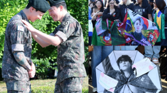 BTS成員Jimin與Jungkook退伍歸來「軍隊生活不易，請對軍人多些溫柔」