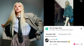 BLACKPINK's ROS&Eacute; 在拉斯維加斯拍攝神秘新項目時被發現
