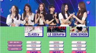 LE SSERAFIM連續2周在「THE SHOW」獲得第1位！成為三冠王