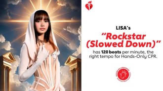 BLACKPINK LISA《ROCKSTAR》獲美國心臟協會認證為CPR急救完美節奏歌曲