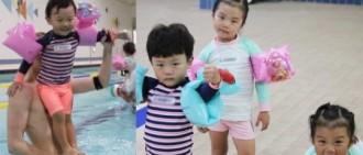 《超人》Wanna One體驗帶娃 游泳館戲水消散炎熱