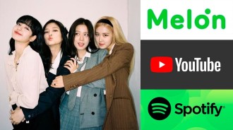 BLACKPINK 成為 YouTube、MelOn 和 Spotify 上最受關注的女子組合