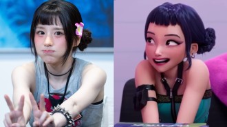 這位女偶像完美變身《KPOP獵魔者》HUNTR/X的Zoey造型出席粉絲見面會