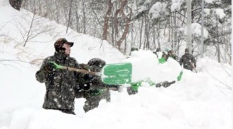 BTS的RM分享春節掃雪任務