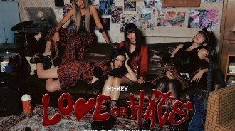 H1-KEY在《LOVE or HATE》概念照中展現大膽新造型