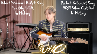 #JIMIN憑藉《WHO》在美國及英國兩大音樂市場創下韓國SOLO歌手新紀錄