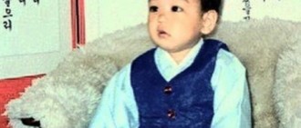 BIGBANG TOP公開兒時照片母胎美男認證
