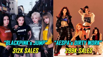 BLACKPINK《JUMP》超越aespa《DIRTY WORK》成2025年中國最暢銷K-pop團體單曲
