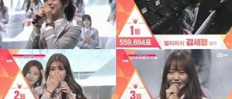 《Produce101》首次順位發表金世靜1位刷新自身收視率