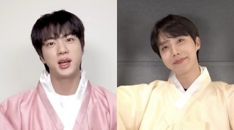 BTS’s Jin 和 J-Hope 發送溫馨的農曆新年問候