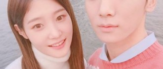 KEY、鄭彩妍假戲真做?　甜笑如熱戀情侶