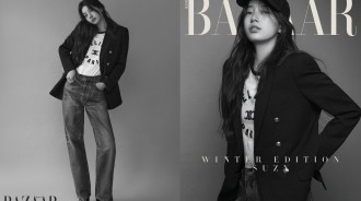 Suzy 作為 Celine 最新全球大使在 Harper's Bazaar 畫報中驚艷亮相