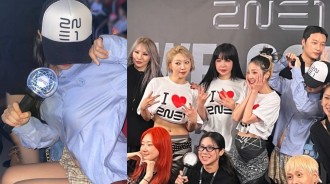 BLACKPINK的Jennie出席2NE1在首爾的重聚演唱會最後一天