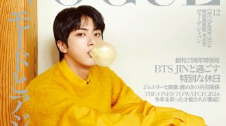 Jin分享他的目標是讓ARMY們快樂，在《Vogue Japan》封面畫報+採訪中