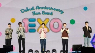 EXO出道10週年紀念活動，與全世界的粉絲們交流&#8221;能一起慶祝真是太幸福了&#8221;
