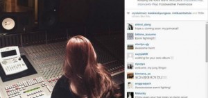 Jessica公開錄音室照片 「難道要回歸？」