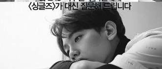 EXO XIUMIN-伯賢登上雜誌封面 冬日裡的暖男系美男